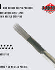 Lucky Supply Magnum Bugpin Needles (Flat & Curved)