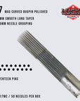 Lucky Supply Magnum Bugpin Needles (Flat & Curved)