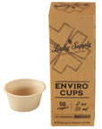 Lucky Enviro Biodegradable Cups - Paper Rinse Cups