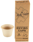 Lucky Enviro Biodegradable Cups - Paper Rinse Cups