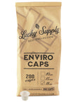 Lucky Enviro Biodegradable Caps - Paper Ink Cap Containers