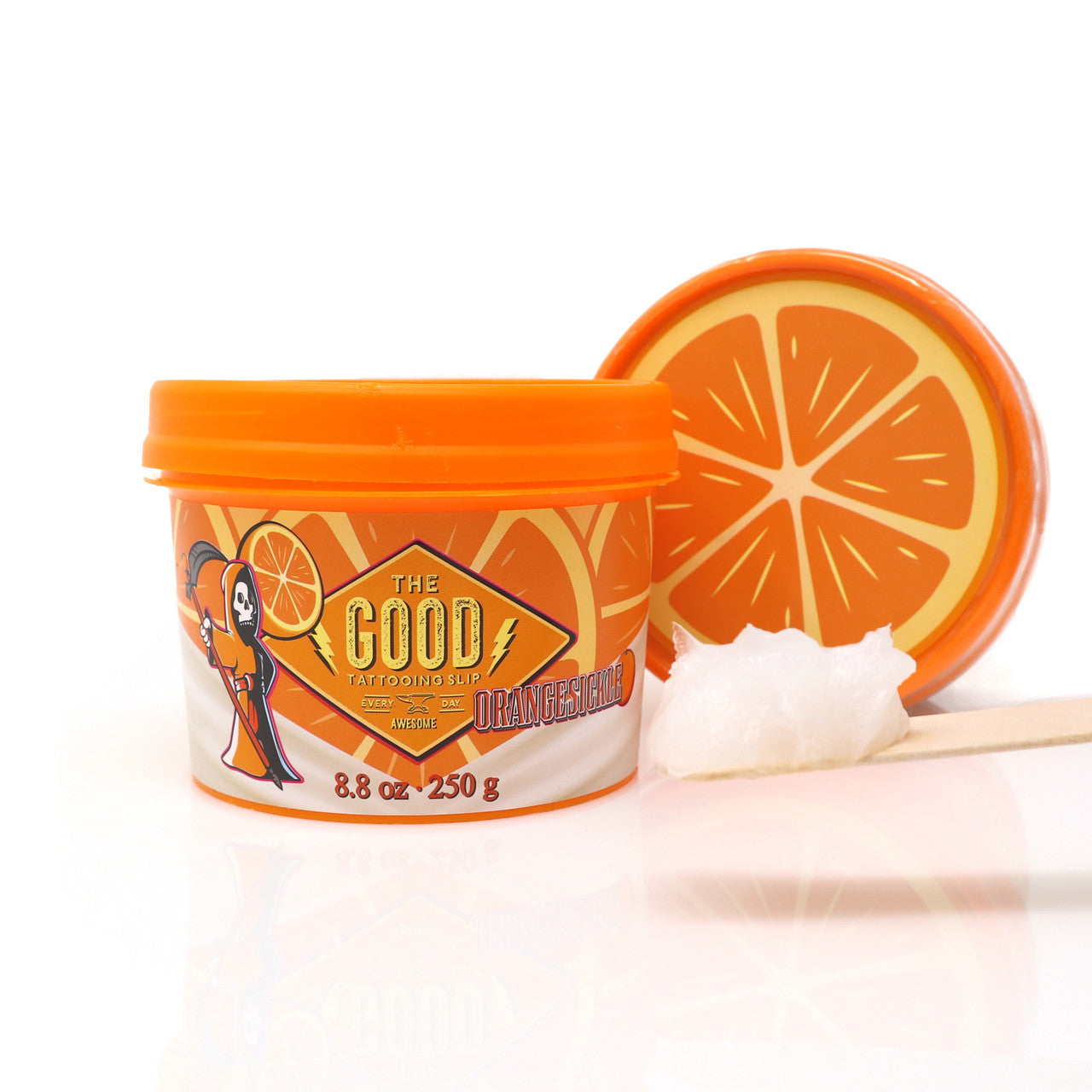 シンゾーン SLADOLED PARLOR CAP 34 ORANGE Good Brand Maple Slip 250g | Good Guy Tattoo Supply – Good Guy