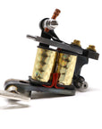 Chris David Tattoo Machines - Power Liner Long Stroke - Steel & Gold