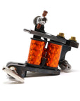 Chris David Tattoo Machines - Power Liner Long Stoke - Steel & Orange