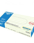 RONCO NE1 Sky Blue Nitrile Gloves - 3 mil