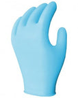 RONCO NE1 Sky Blue Nitrile Gloves - 3 mil