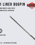 Round Liner Bugpin Needles by Lucky Supply