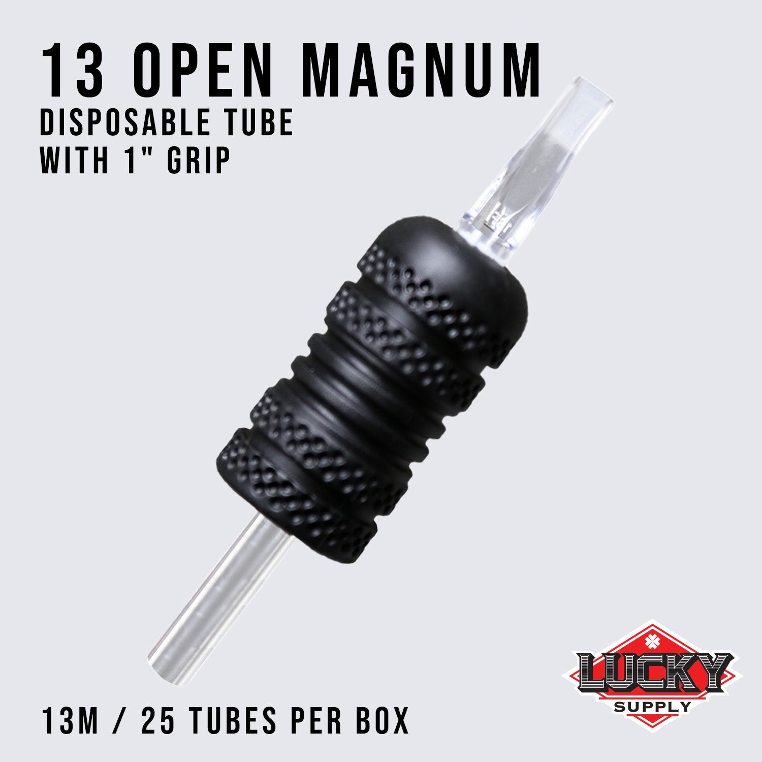 V1 Open Magnum Clear Disposable Tubes