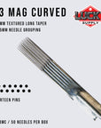 Magnum Curved Needles by Lucky Supply