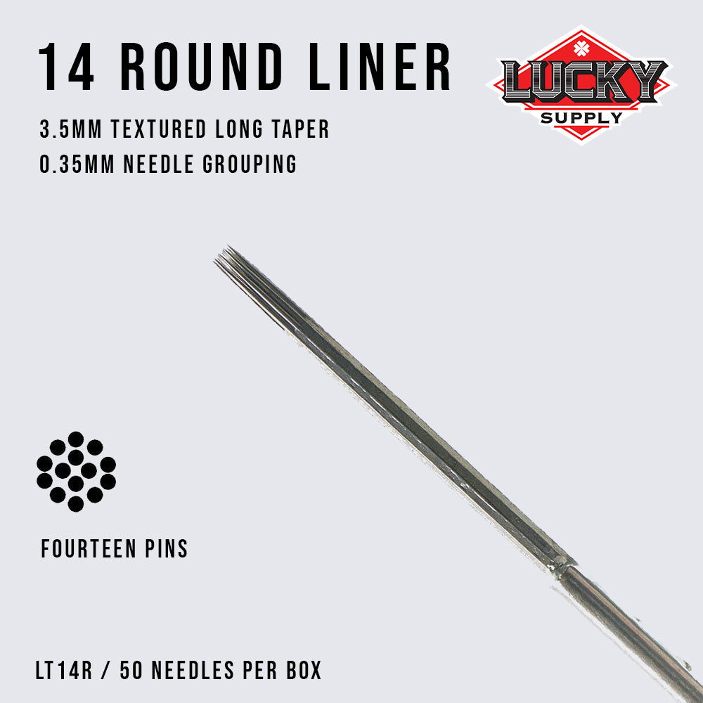 Round Liner Needles by Lucky Supply