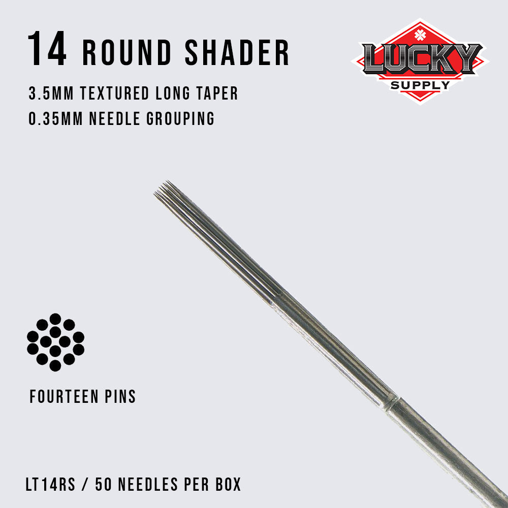 Round Shader Needles by Lucky Supply