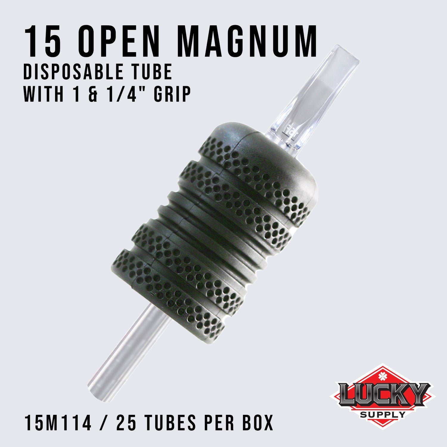 V1 Open Magnum Clear Disposable Tubes