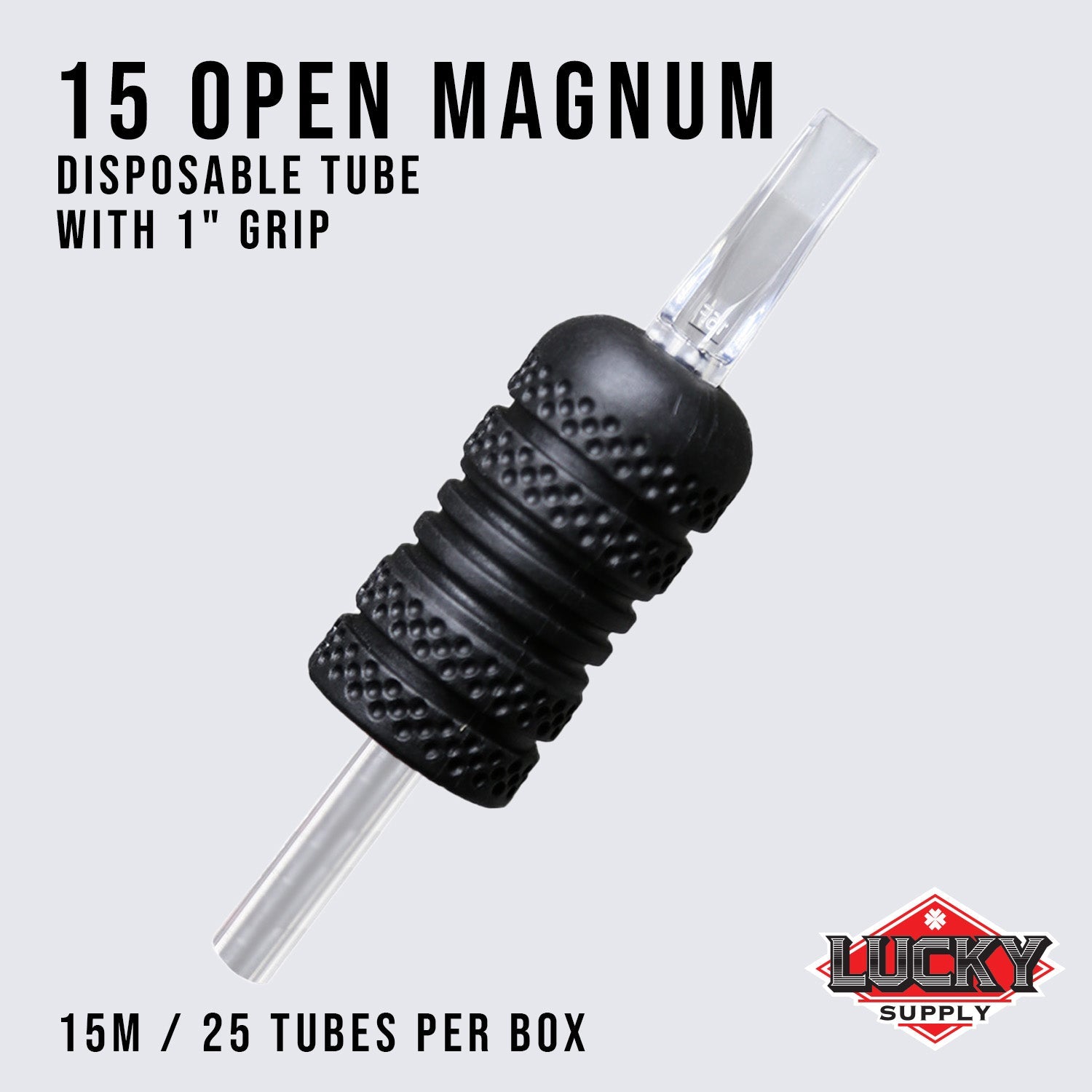 V1 Open Magnum Clear Disposable Tubes