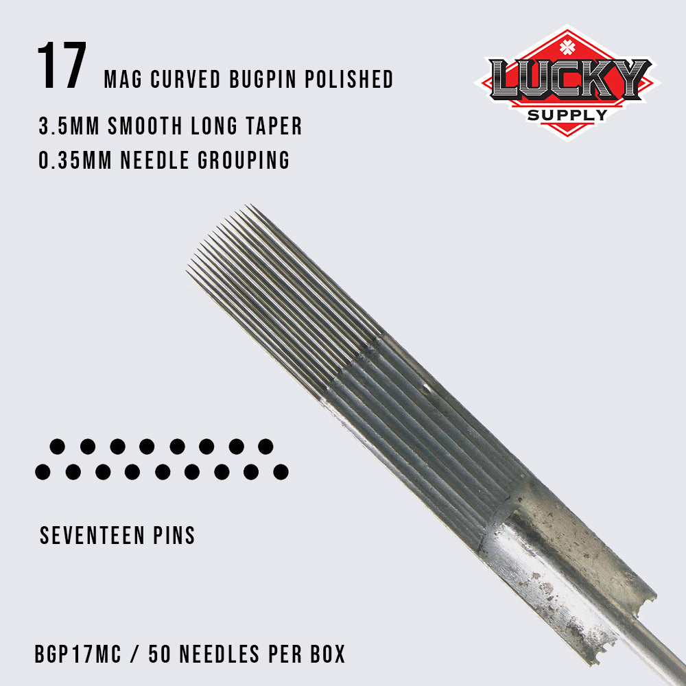 Magnum Curved Needles by Lucky Supply