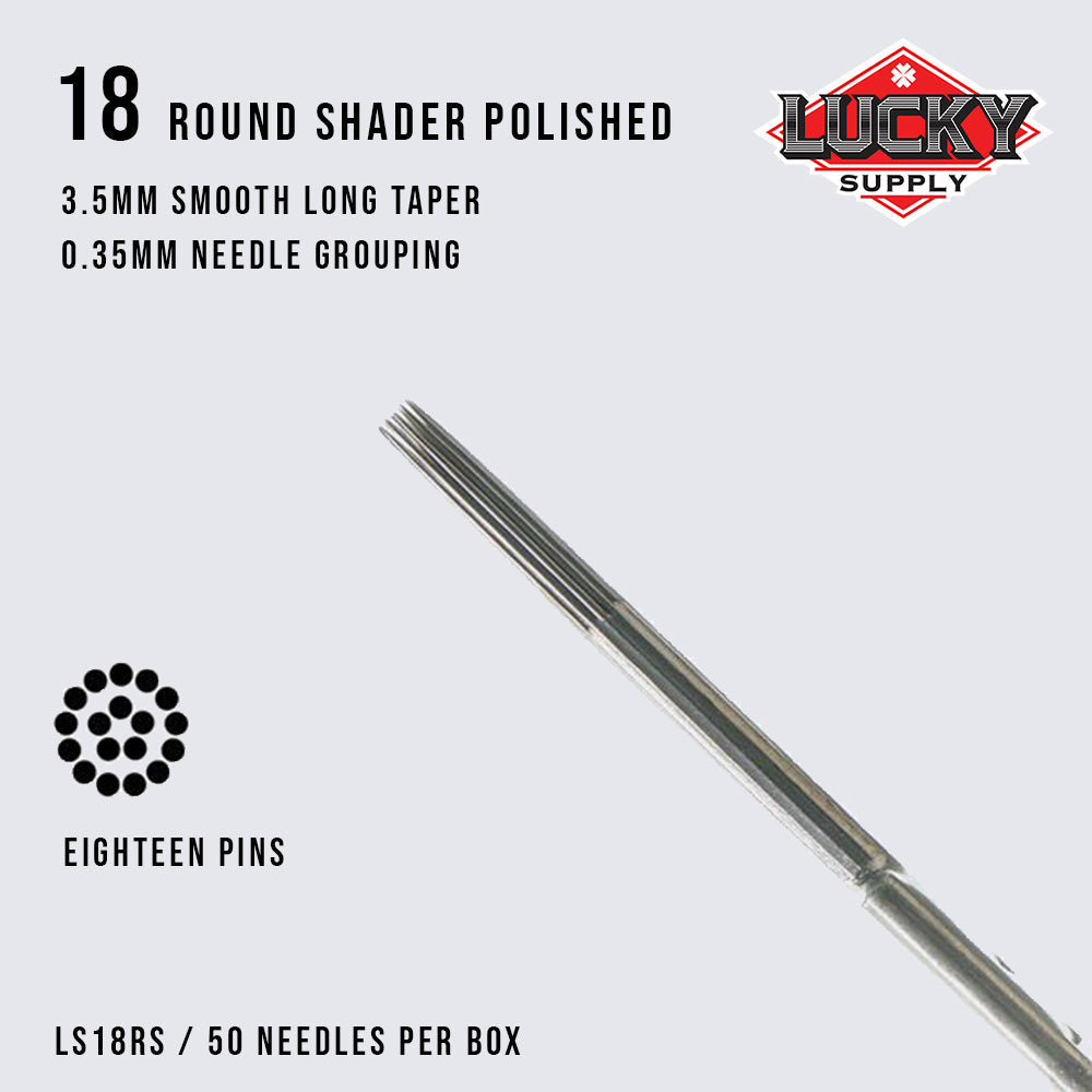 Round Shader Needles by Lucky Supply