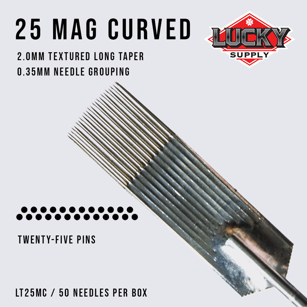 Magnum Curved Needles by Lucky Supply