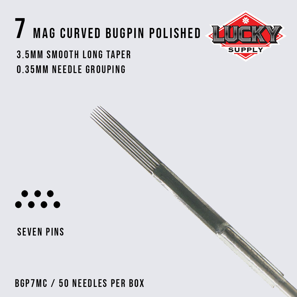 Magnum Curved Needles by Lucky Supply