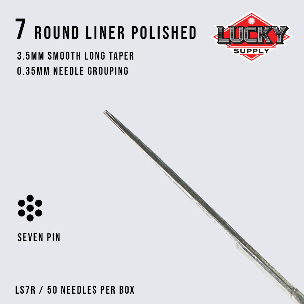 Round Liner Needles by Lucky Supply