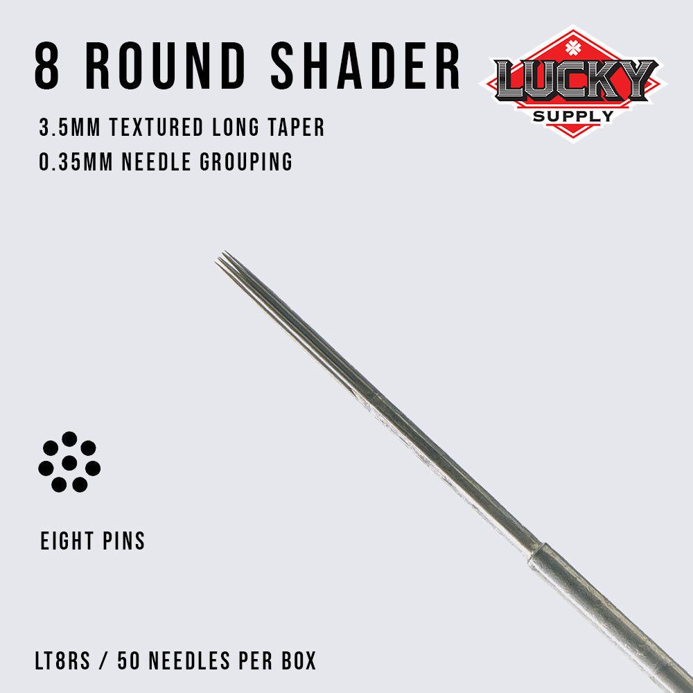 Round Shader Needles by Lucky Supply