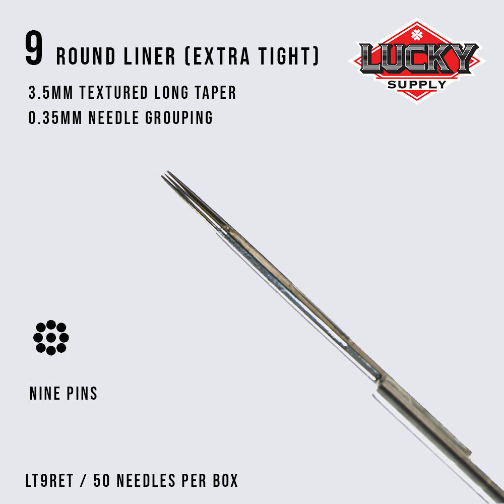 Round Liner Needles by Lucky Supply