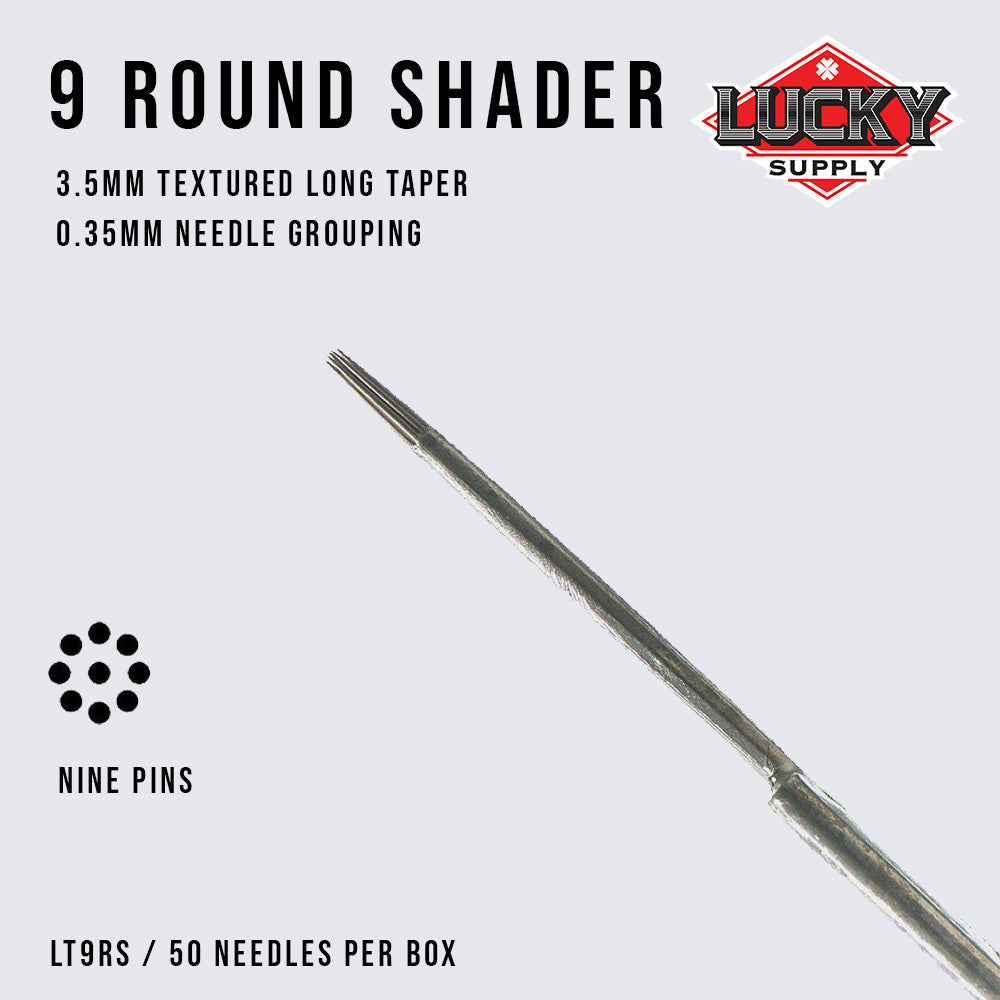 Round Shader Needles by Lucky Supply