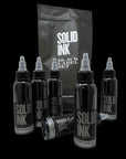 Solid- Black Label-  Grey Wash Set 2oz- 6 for the price of 5