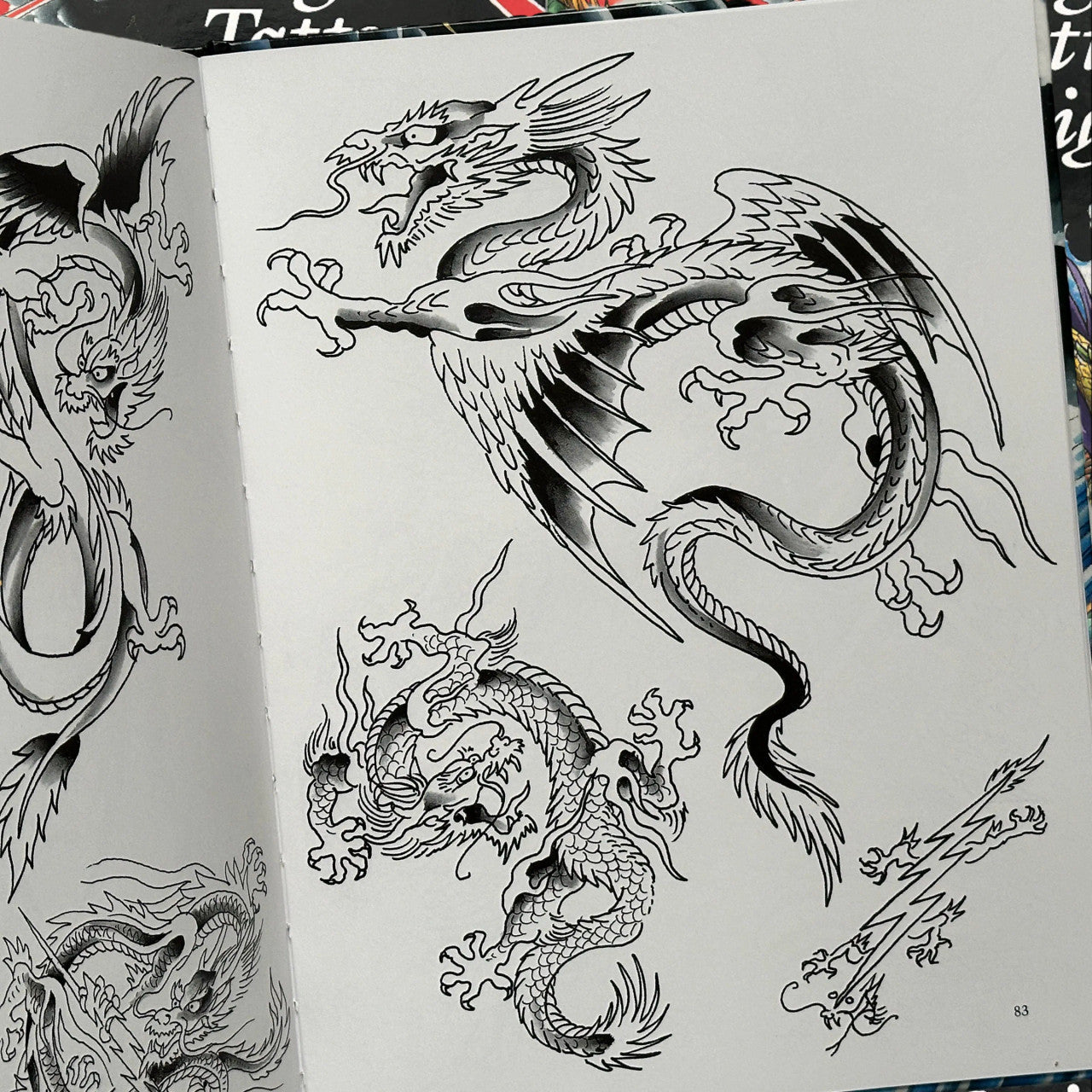 【★超目玉】 Guy Good – Design Tattoo Dragon - Hardy Ed Don Tattoo CA Supply 洋書