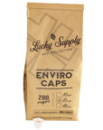 Enviro Biodegradable Caps - Paper Ink Cap Containers by Lucky Supply