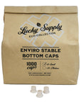 Enviro Stable Bottom Caps - Biodegradable Ink Caps by Lucky Supply