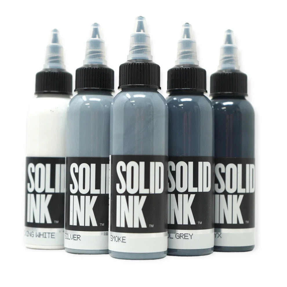 Solid Ink - Opaque Grey 1oz Set - 5 for the price of 4