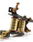 Chris David Tattoo Machines - Big Grouping Liner- Blackened Steel and Gold