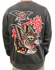 Alex Duquette Lucky Tiger Crewneck Sweater