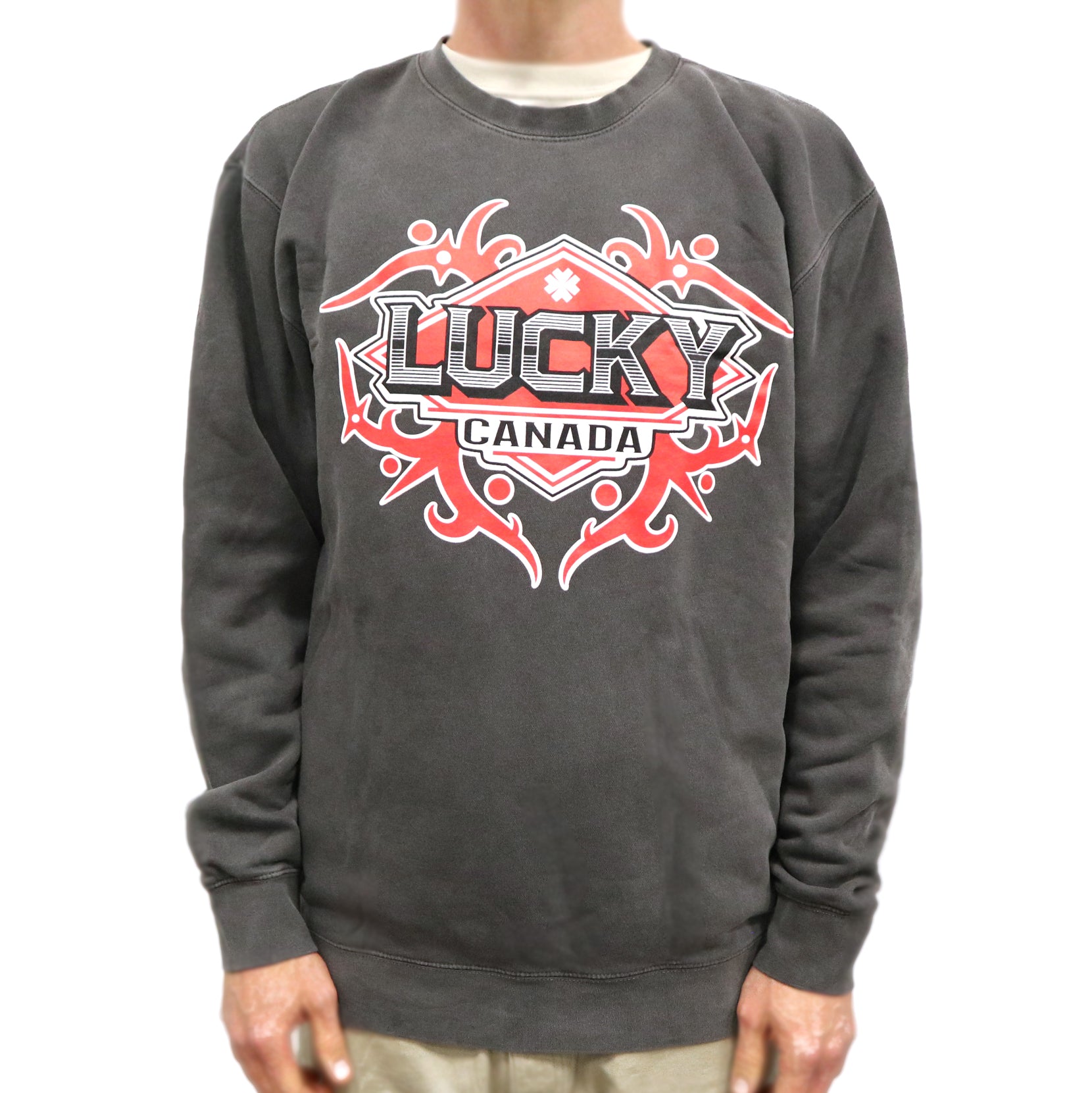 Alex Duquette Lucky Tiger Crewneck Sweater