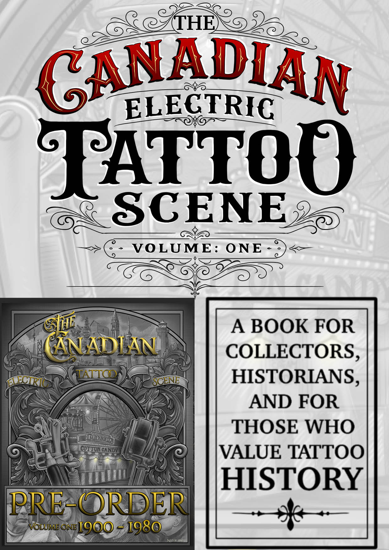 The Canadian Electric Tattoo Scene Vol 1 PRE-SALE!!