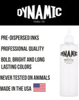 Dynamic White Tattoo Ink - 8 oz. Bottle