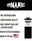 Dynamic Tattoo Ink Black - 8 oz. Bottle