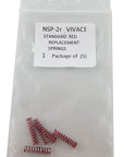 NeoTat Replacement Springs- Red- High Tension 5/bag